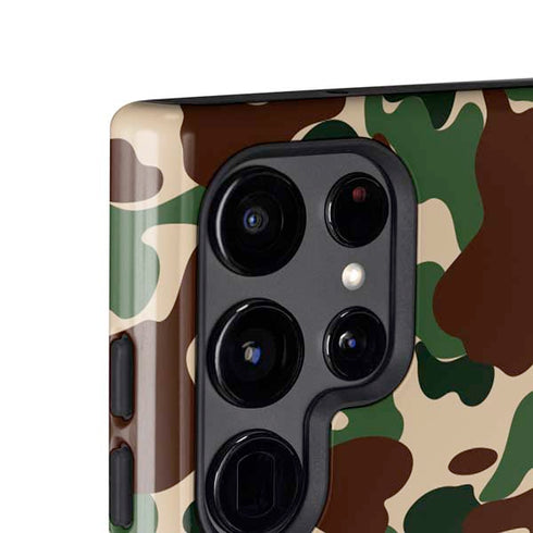 Shark Teeth Street Camo Galaxy S25 Ultra Impact Case